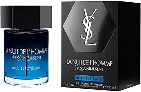 eau electrique ysl composition|YSL y bleu electrique.